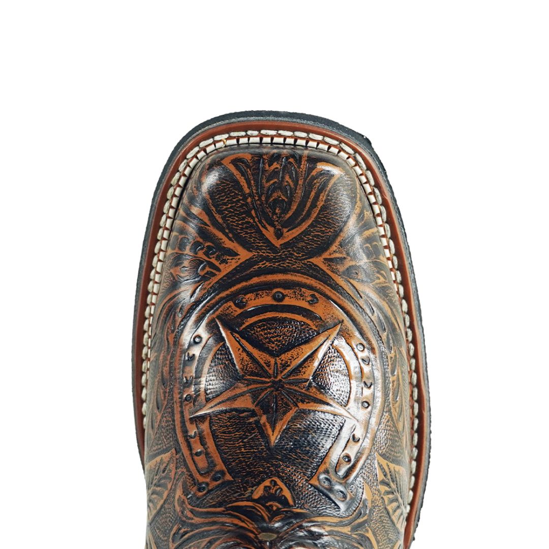 Bota Rodeo de Cincelado Estrella CY111-CMM