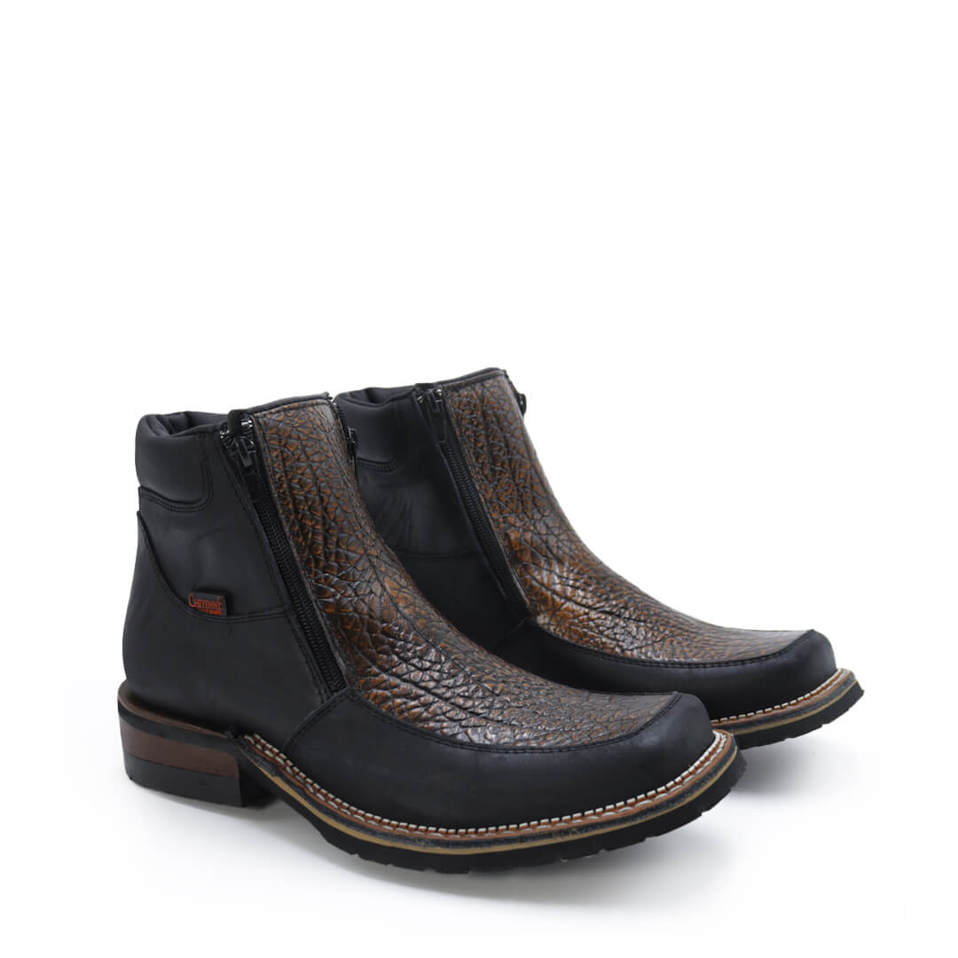 Botin Doble Cierre de Cuello de Toro CY302