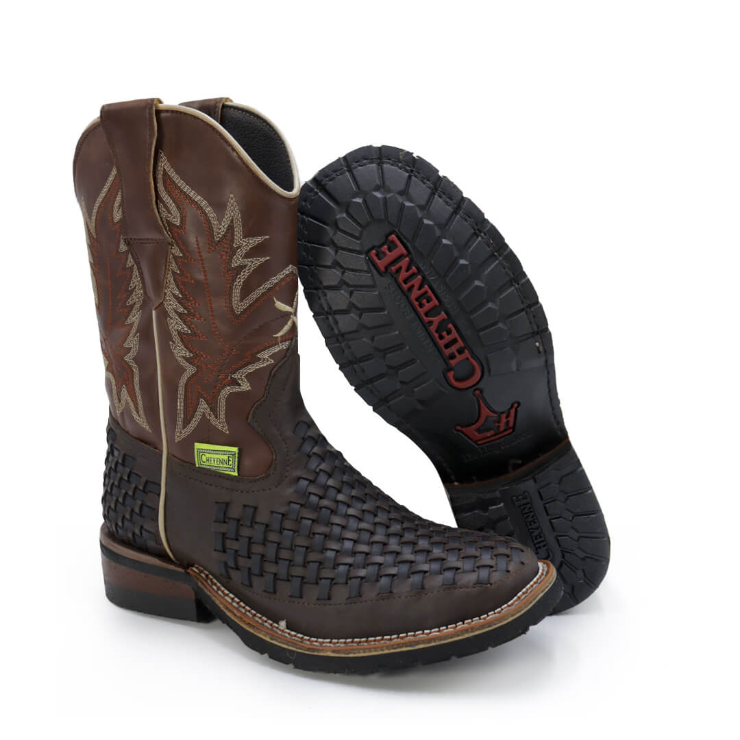 Bota Bulldog Petatillo Tejido CY106-FN