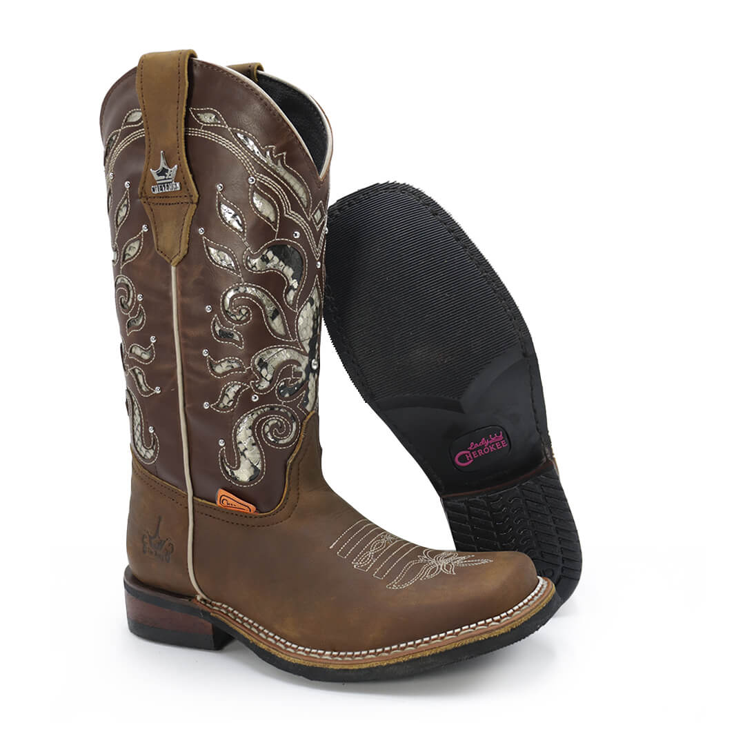 Bota Rodeo Trebol T/Laser CY601-LZYF