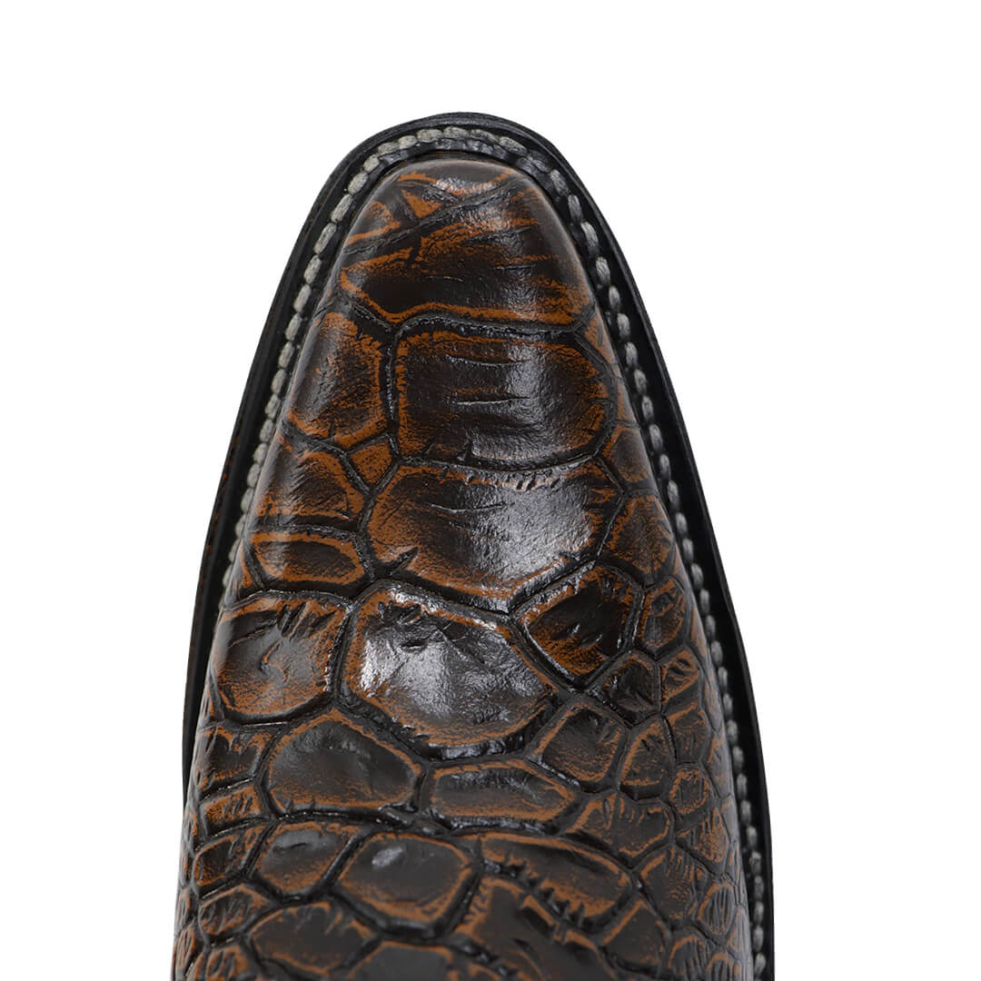 Bota Vaquera Punta Pato de Caguama CY805-CMM