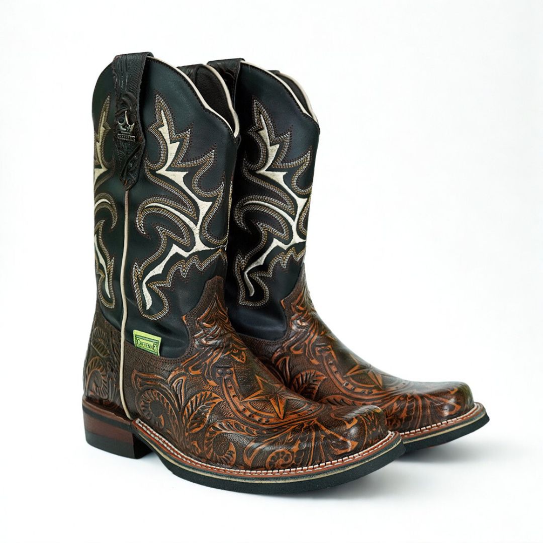 Bota Rodeo de Cincelado Estrella CY111-CMM