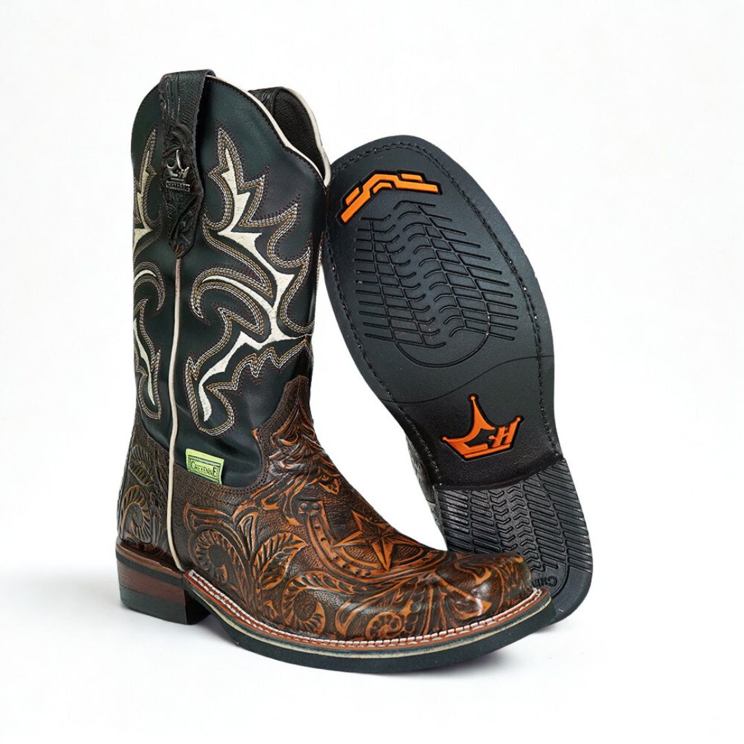 Bota Rodeo de Cincelado Estrella CY111-CMM