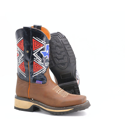 Bota Rodeo Trébol Suela Poliuretano US120