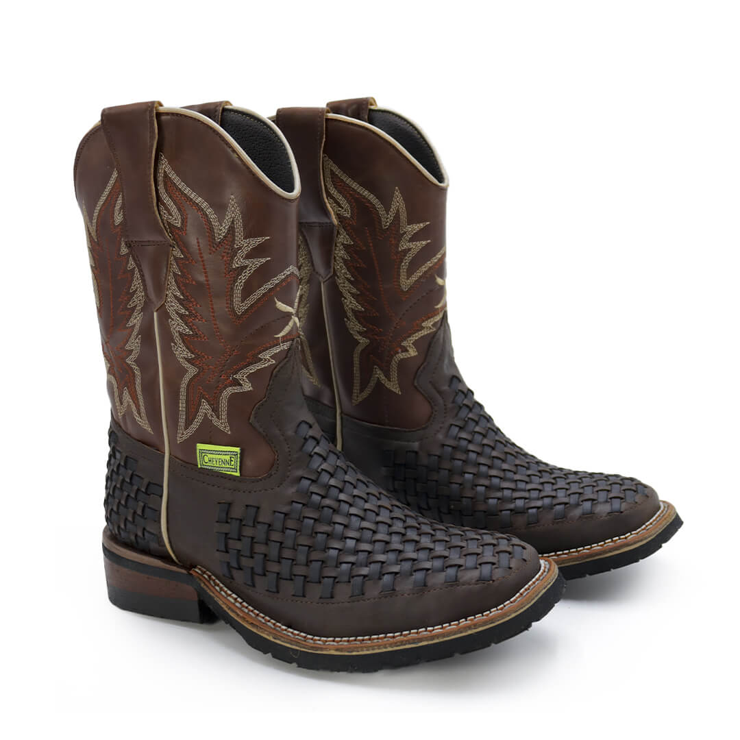 Bota Bulldog Petatillo Tejido CY106-FN – Cheyenne Boots