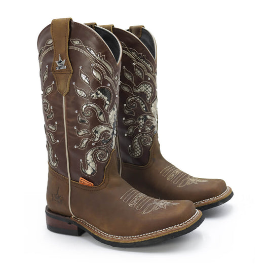 Bota Rodeo Trebol T/Laser CY601-LZYF