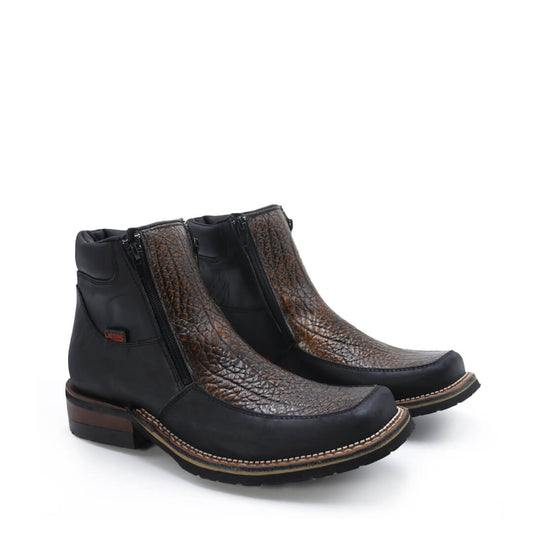 Botin Doble Cierre de Cuello de Toro CY302