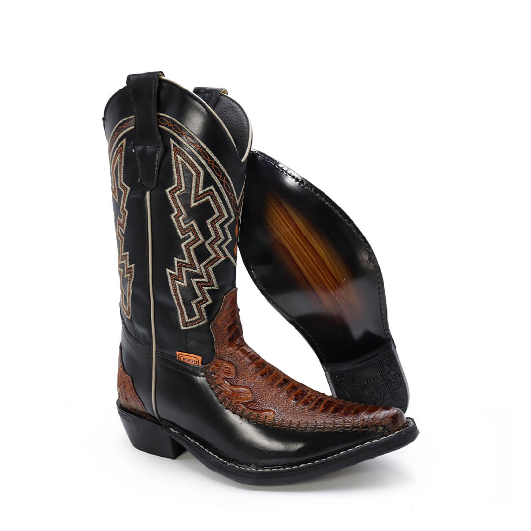 Bota Vaquera 030 Pata de Avestruz CY803-OSNS
