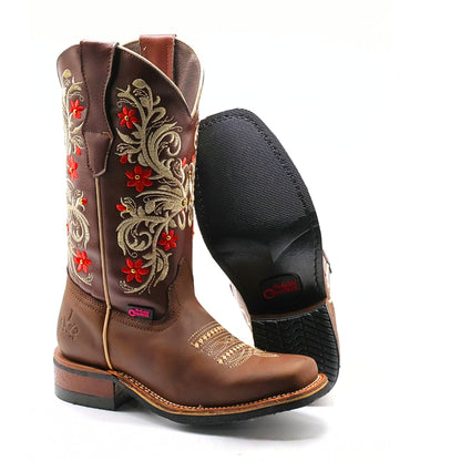 Bota Rodeo Trébol Rameado CY603