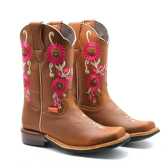 Bota Rodeo Trébol Girasol CY604