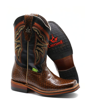 Bota Rodeo Petatillo Suela Doble Vida CY104