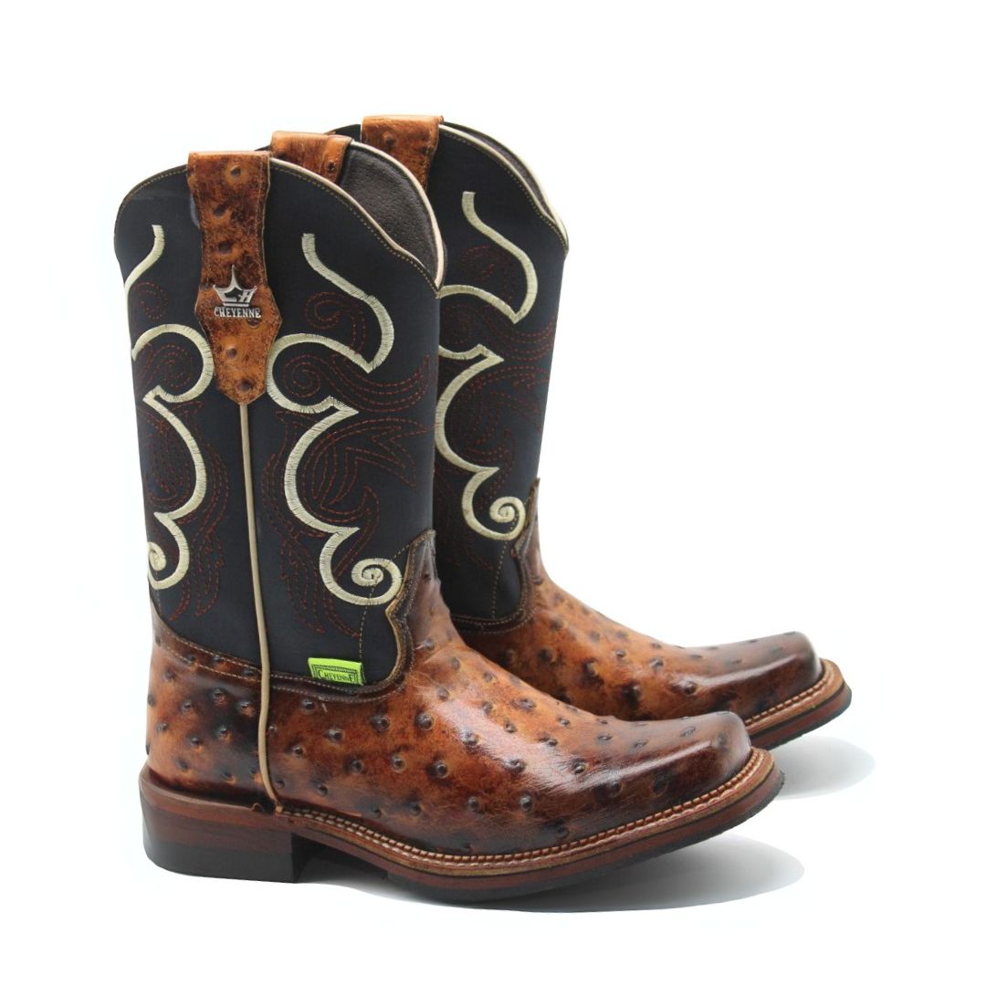 Bota Rodeo de Avestruz CY110-OSMV